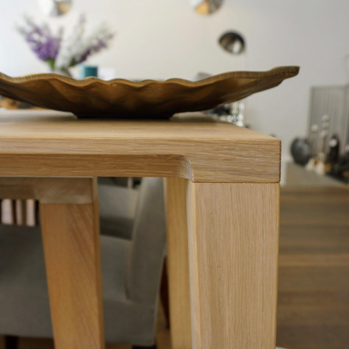 ARACOL solid oak dining table