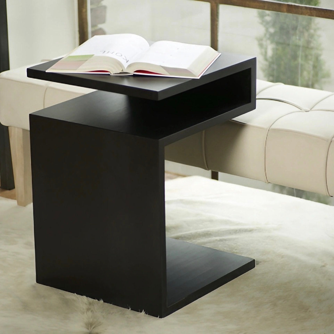 DEPOSITO BLACK table by Lambert