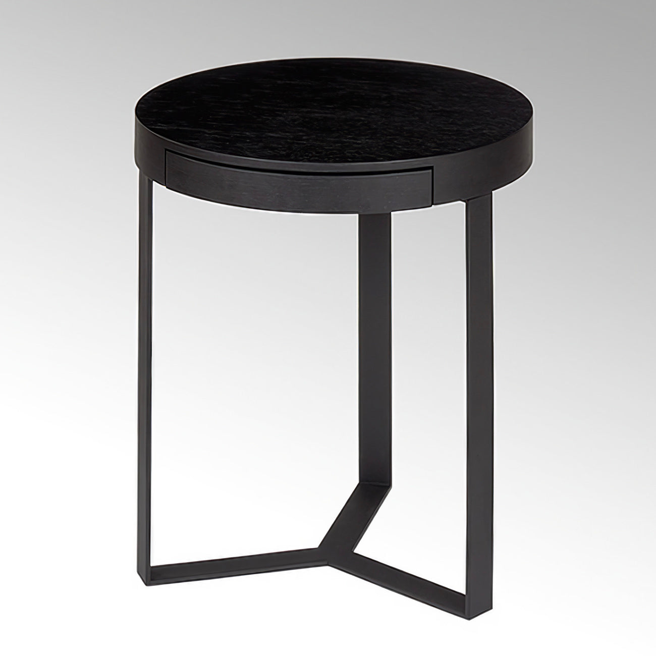 HARRY BLACK Side Table by Lambert