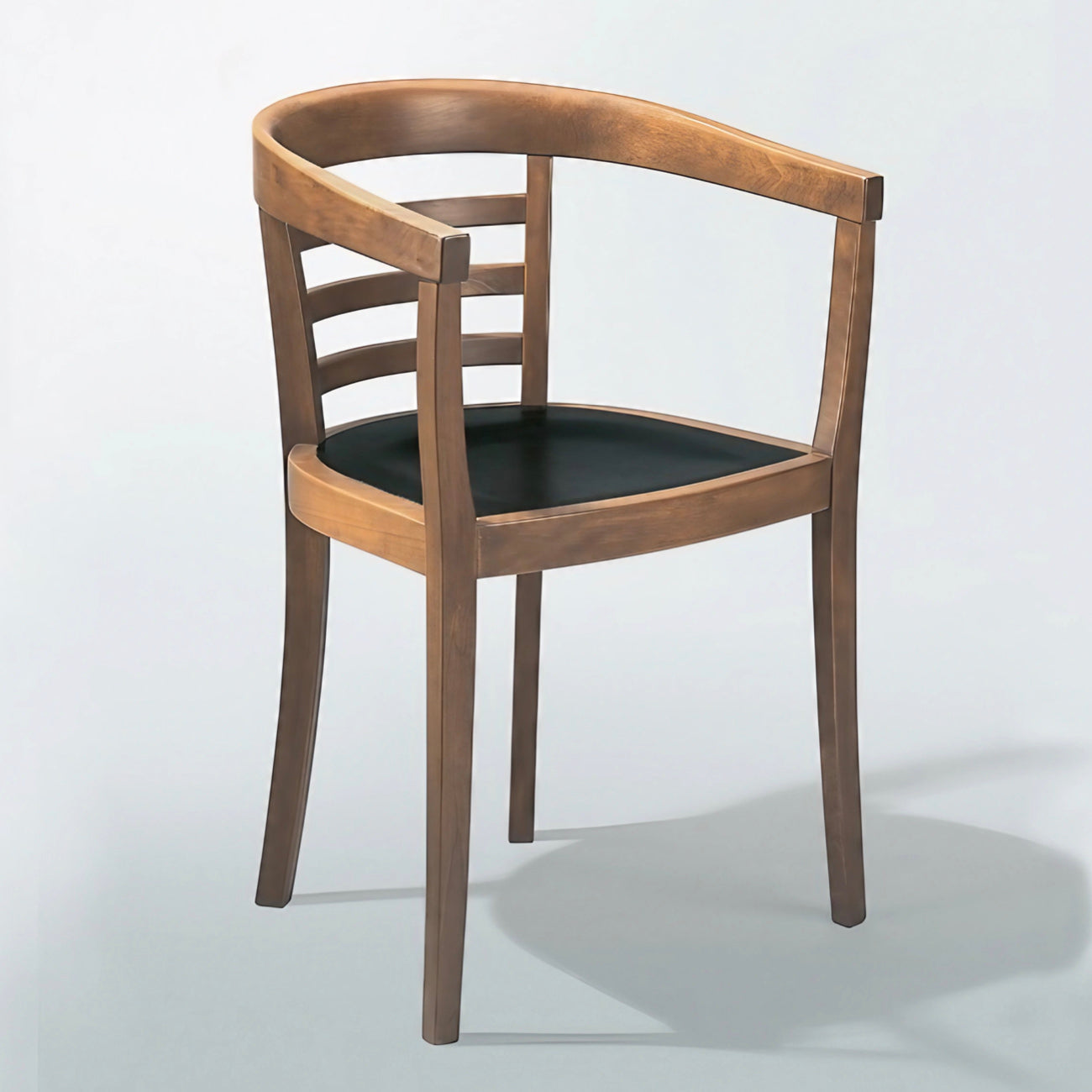 JULIUS WALNUT Chair by Lambert