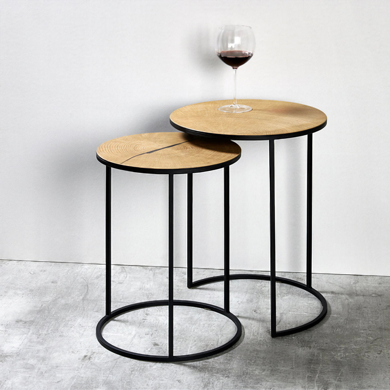 LIAYO side tables by Lambert
