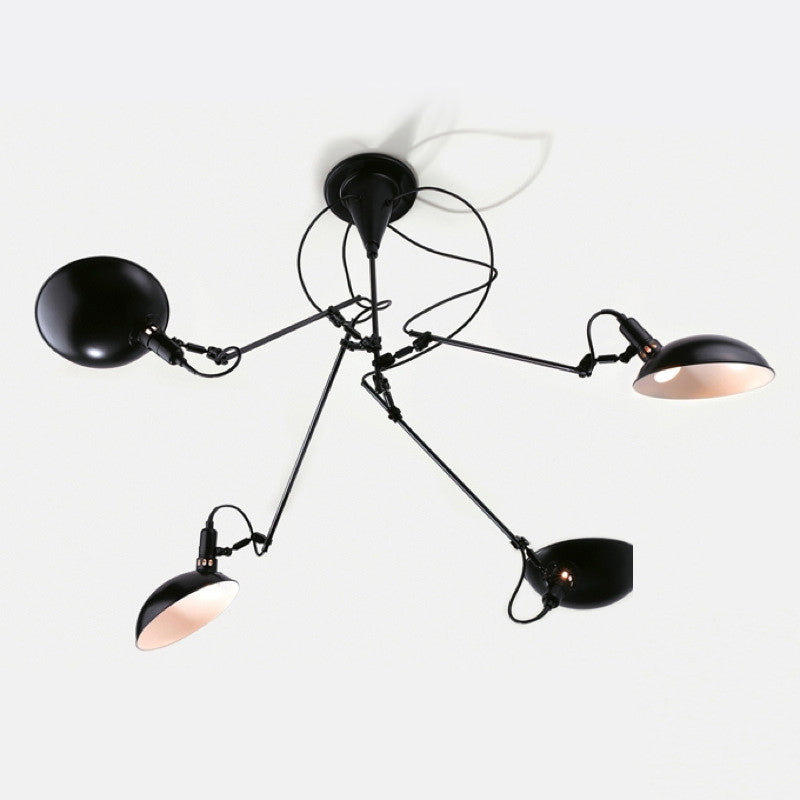 industrial-style ceiling light
